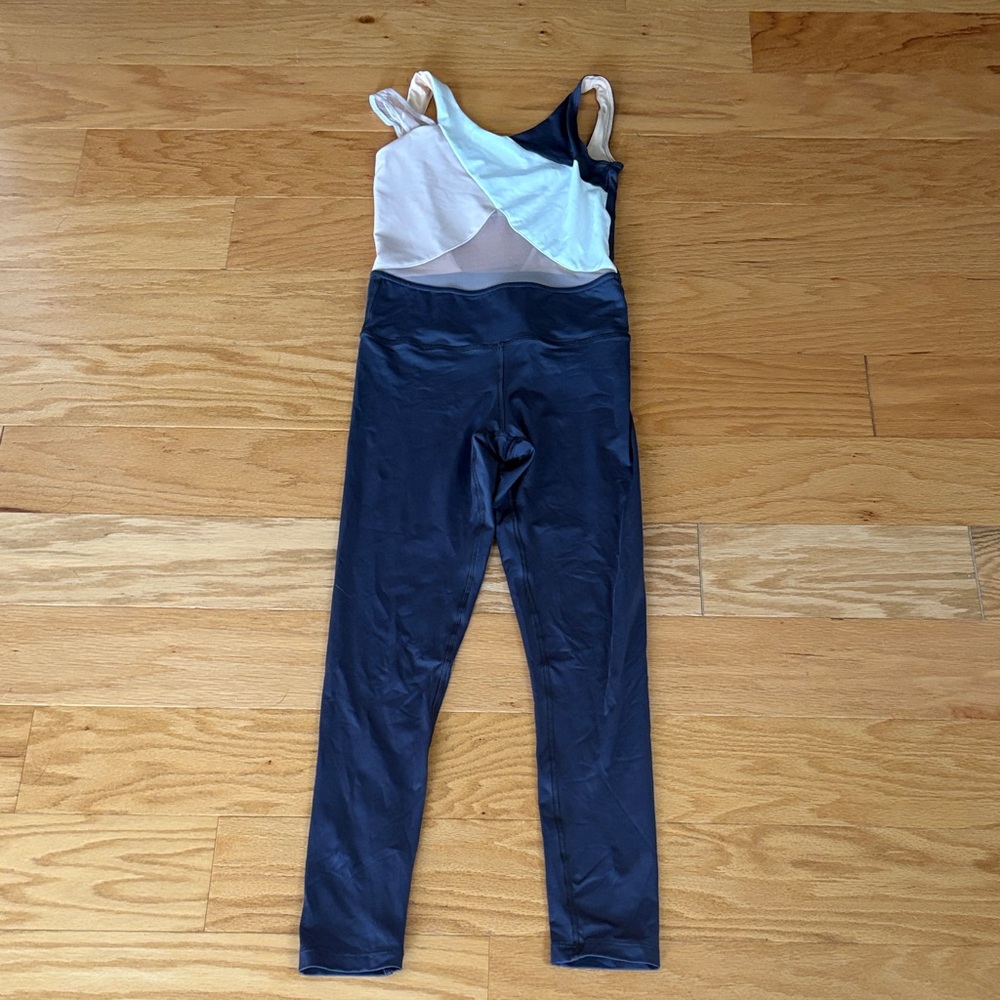 Stylish Grey and White Jumpsuit